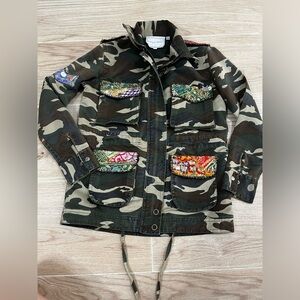 Anthropologie Beautiful Stories Utility Jacket